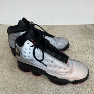Air Jordan 13 Retro Reflective Silver 2014 Size 5.5Y